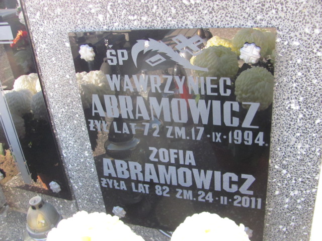 Wawrzyniec Abramowicz Komarówka Podlaska - Grobonet - Wyszukiwarka osób pochowanych