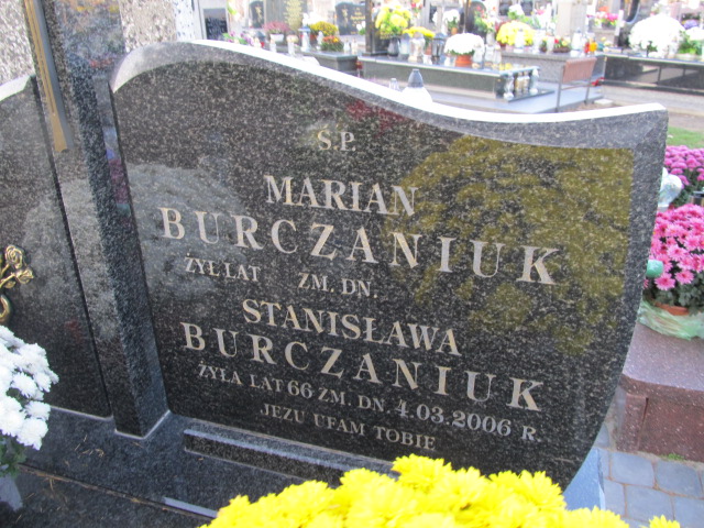 Marian Burczaniuk 1935 Komarówka Podlaska - Grobonet - Wyszukiwarka osób pochowanych